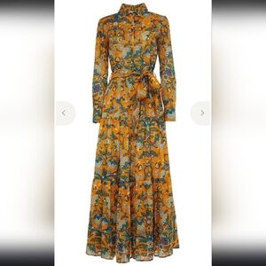 $980 La Double J Women's Bellini Dress Tree Of Life XS